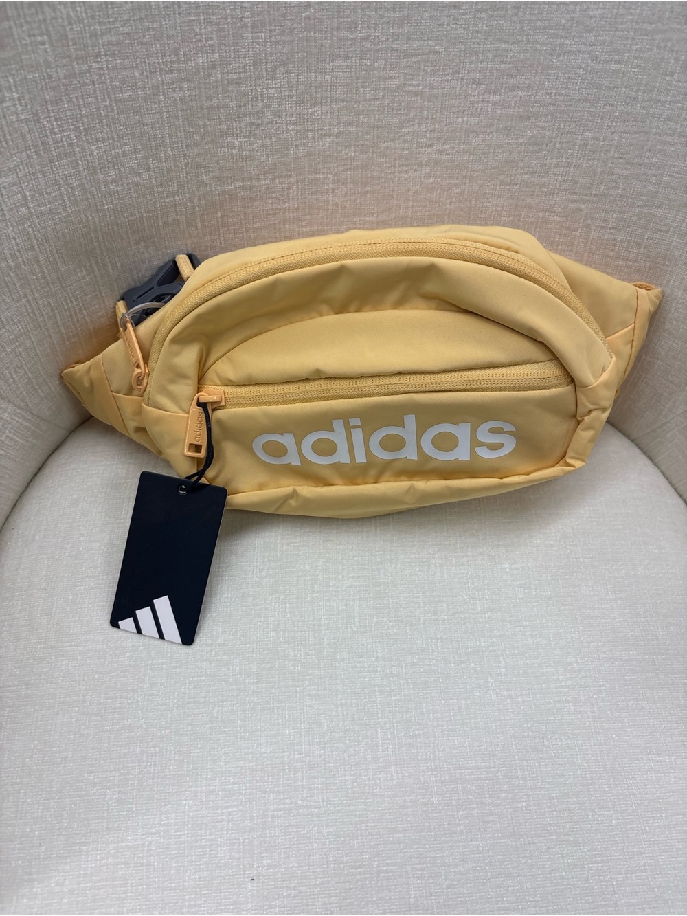 adidas Core Waist Pack Semi Ice Tangerine Orange/White